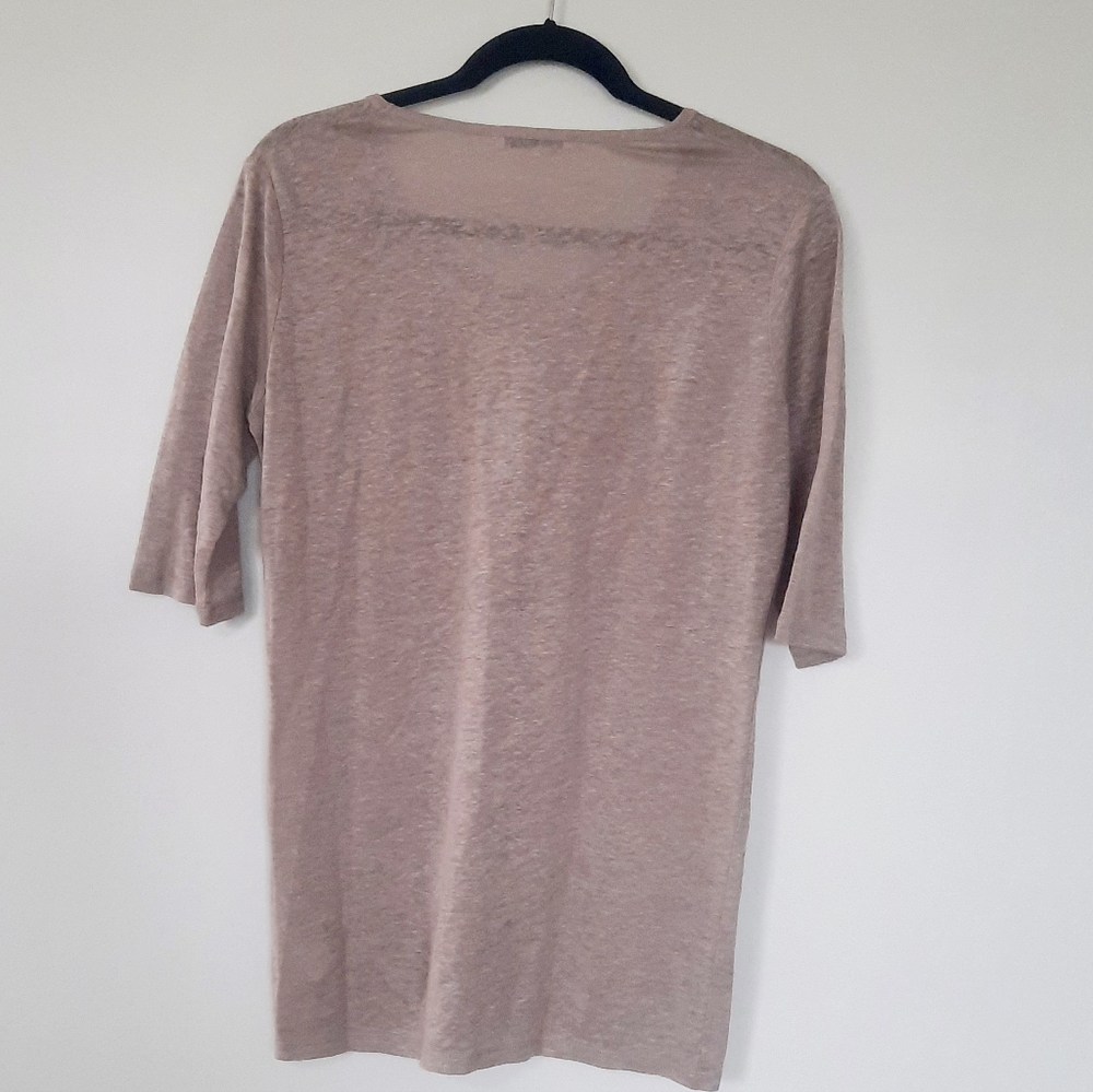 Allude Linen Top - Picture 3 of 5